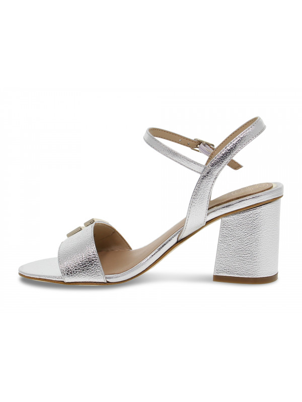 Guess silver sandals deals