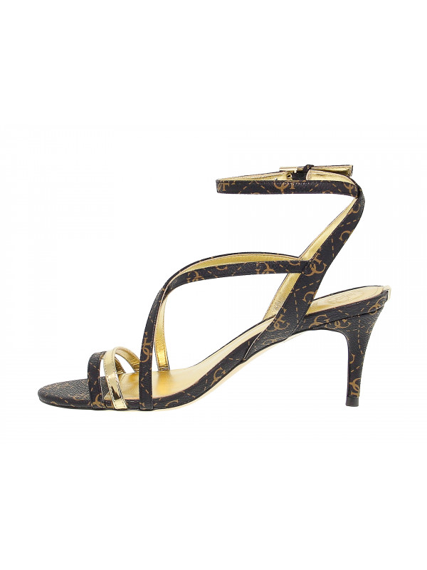 guess snakeskin sandals