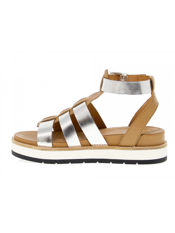 Flat sandals Janet Sport RAPANUI in leather Guidi Calzature