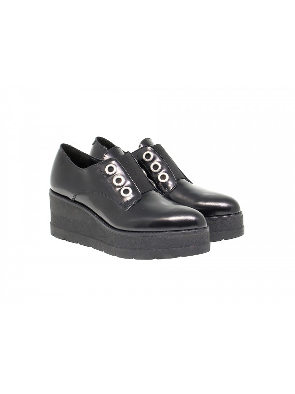 Wedge Janet Sport LINDA in leather