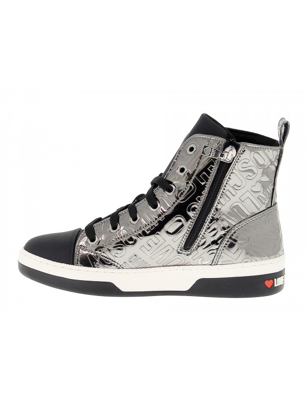 Sneakers Love Moschino in leather Guidi Calzature New Collection Fall Winter 2024 Guidi Calzature