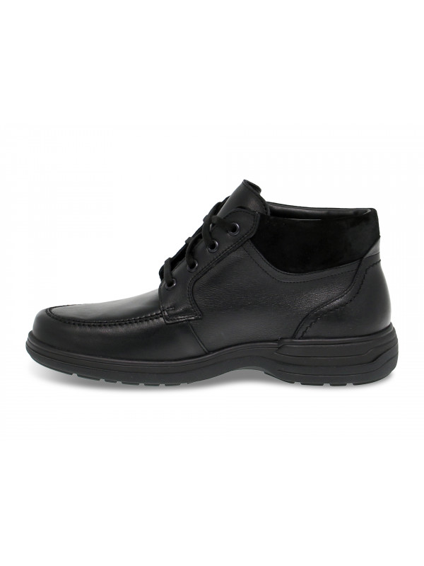 Low boot Mephisto DARWIN RIKO in black leather Guidi Calzature New Collection Fall Winter 2024 Guidi Calzature