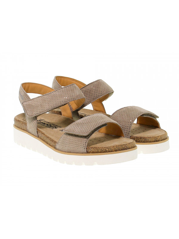 Flat sandals Mephisto THELMA ARTIC MOBILS ERGONOMIC in camel nubuck