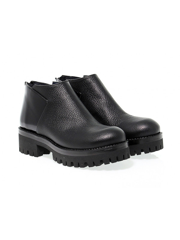 Ankle boot Pollini in leather - Guidi - Spring Sales 2023 Collection - Calzature