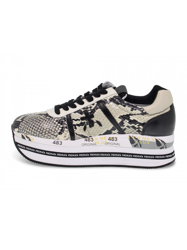 Scarpe pitonate sneakers hotsell