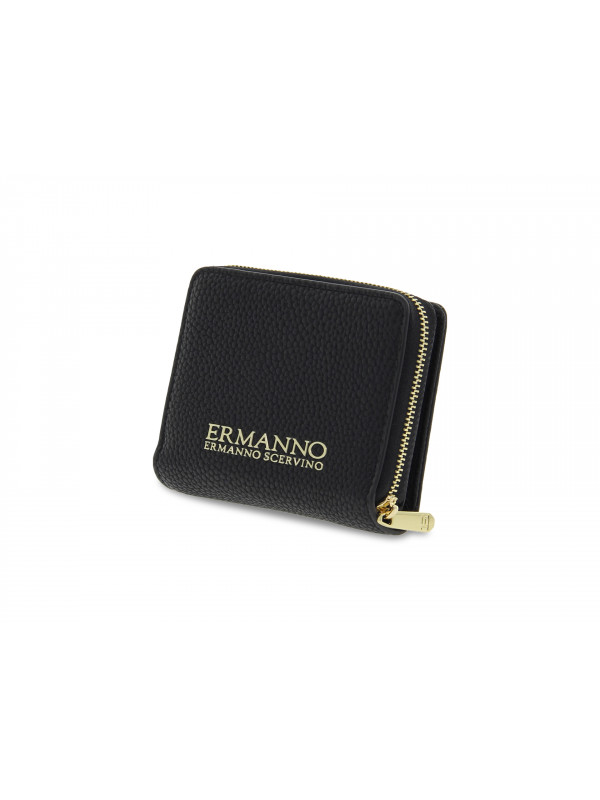 Ermanno Scervino Brown Leather Wide Bronze Buckle Waist Belt