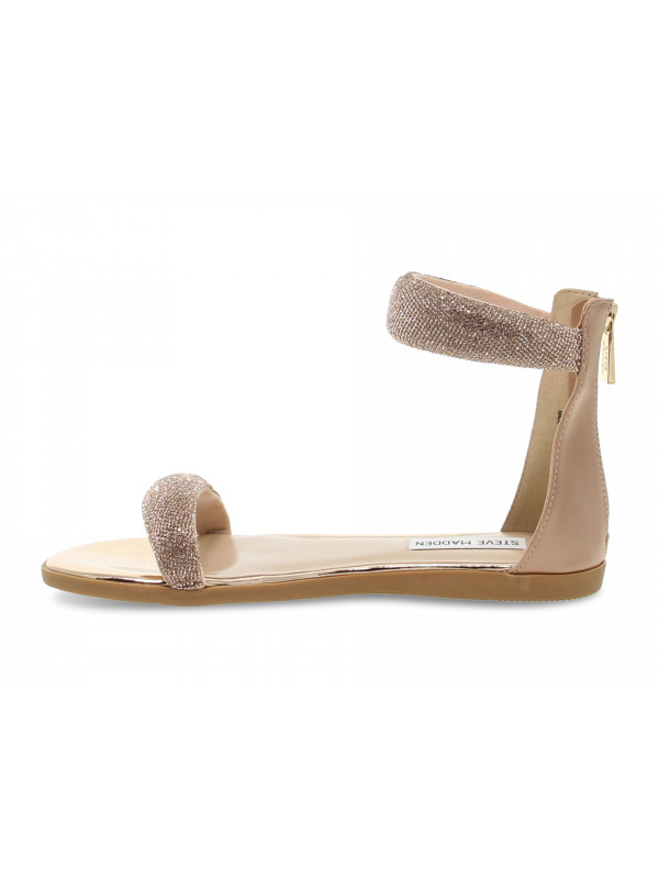 Flat sandals Steve Madden INFUSE R ROSE GOLD in gold crystal