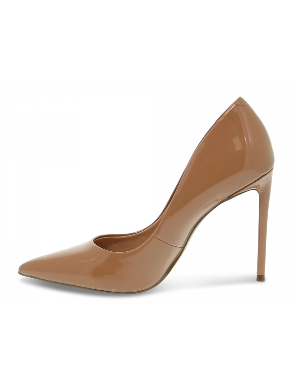 Pump Steve Madden VALA CAMEL PATENT in camel paint Guidi