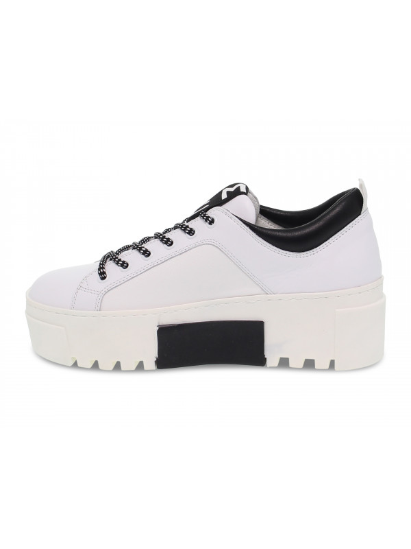 Sneakers Vic Matie in white leather - Guidi Calzature - Sales Fall ...