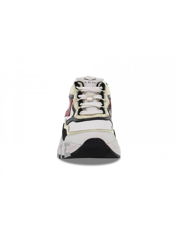 Basket femme voile blanche new arrivals