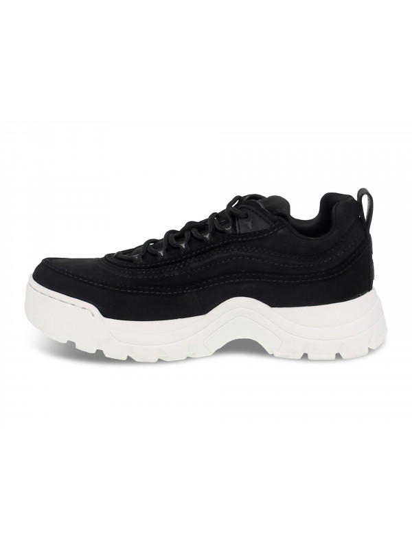 Sneakers Windsor Smith HEIST NUBUK BLACK in black nubuck Guidi