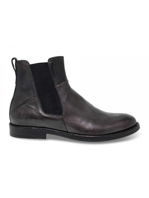 Bottines Artisti e Artigiani en cuir gris