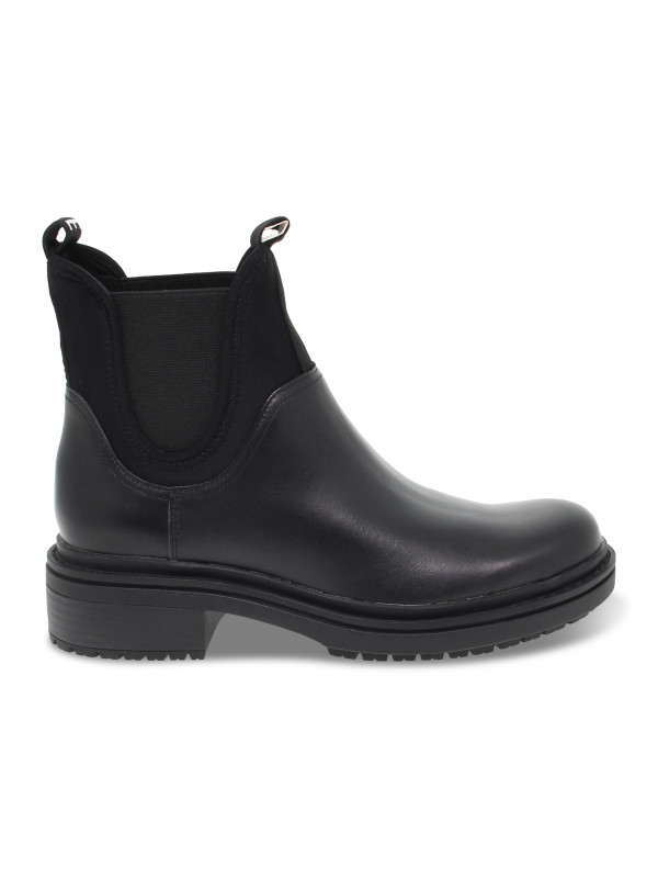 Bottines Bikkembergs CHELSEA SANIDA en cuir noir