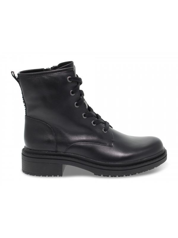 Boots Bikkembergs ANFIBIO SAORY en cuir noir