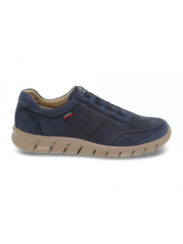 Chaussures à lacets Callaghan en nubuck bleu