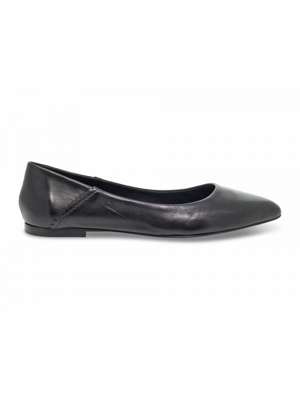 Chaussures plates Fabi FLAT BALLERINA en nappa noir