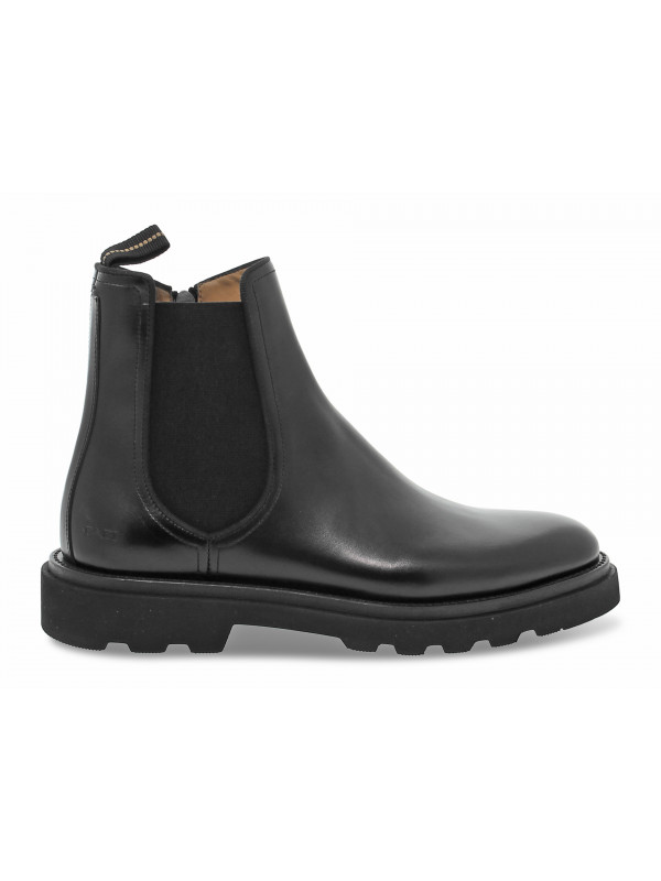 Boots Fabi BEATLES STILE INGLESE en cuir noir