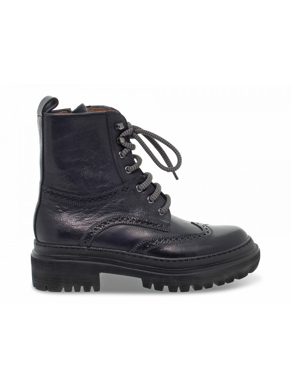 Boots Guidi Calzature STILE INGLESE en cuir bleu