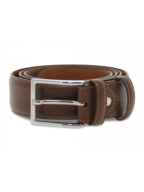 Ceinture Guidi Calzature MADE IN ITALY H35 en veau marron