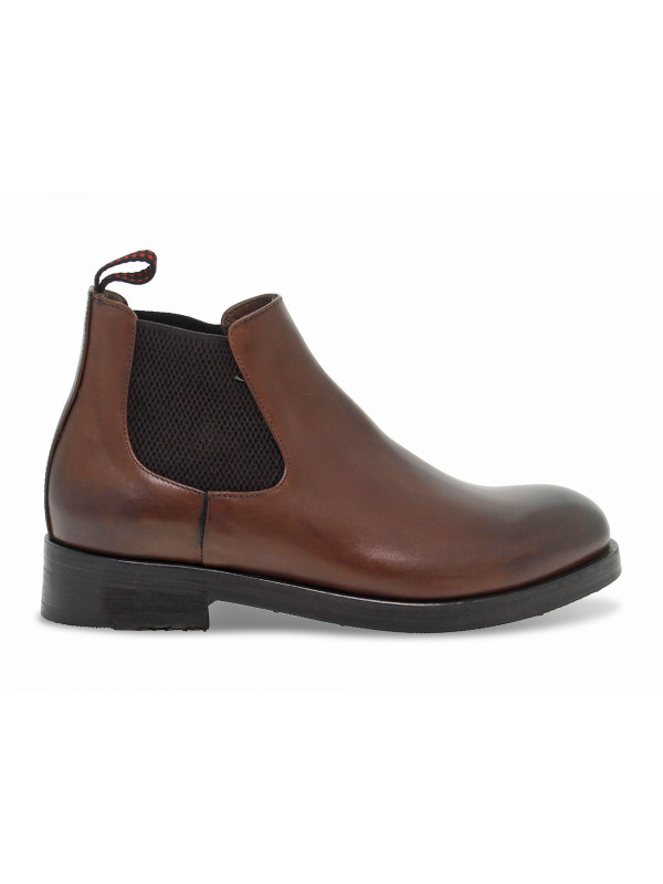 Bottines Guidi Calzature BEATLES STILE INGLESE en cuir marron