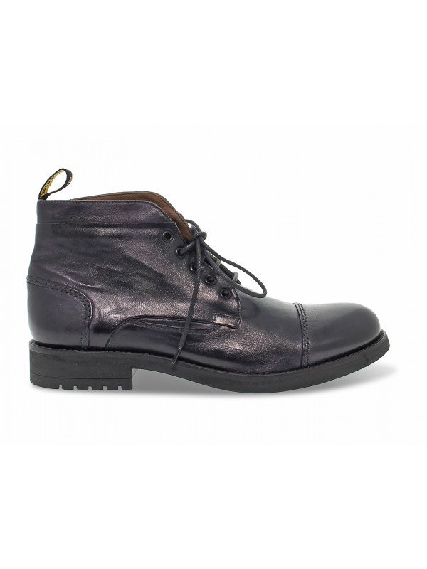 Bottines Jp David STILE INGLESE en cuir anthracite