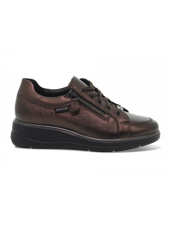 Chaussures plates Mephisto - bronze