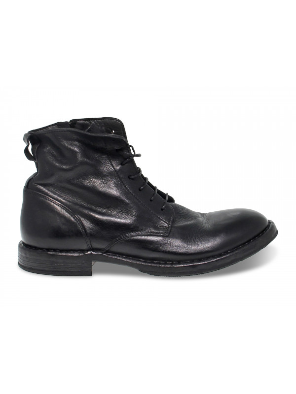 Bottines Moma en cuir noir