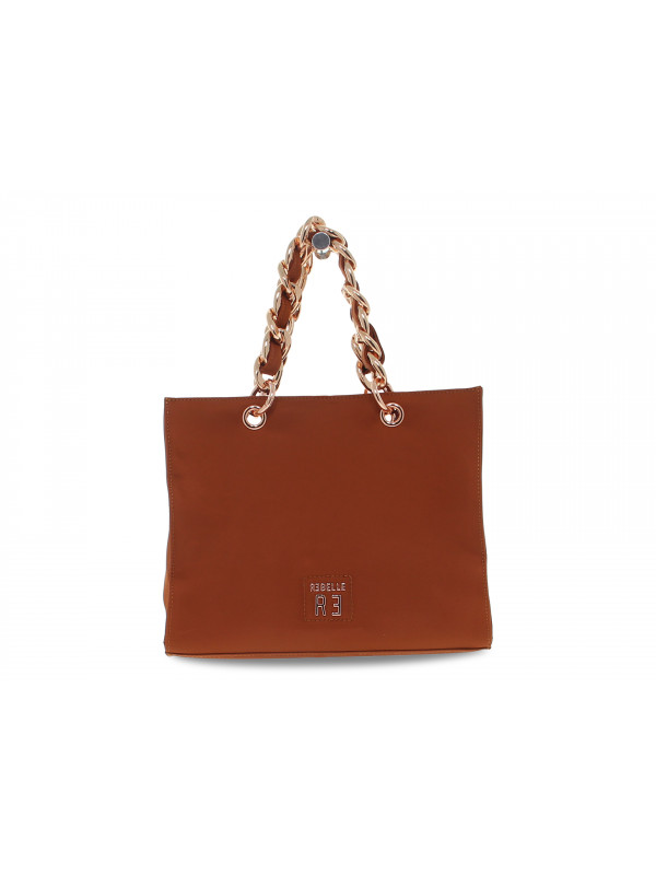 Cabas Rebelle DIONNE SHOPPING S NYLON TAN en nylon cuir