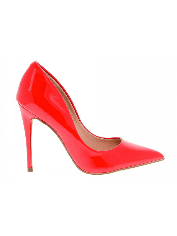 Escarpins à talons hauts Steve Madden DAISIE PATENT RED en faux cuir rouge