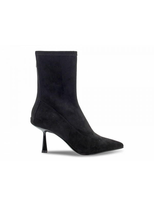 Boots Steve Madden JANETH BLACK en chamois noir