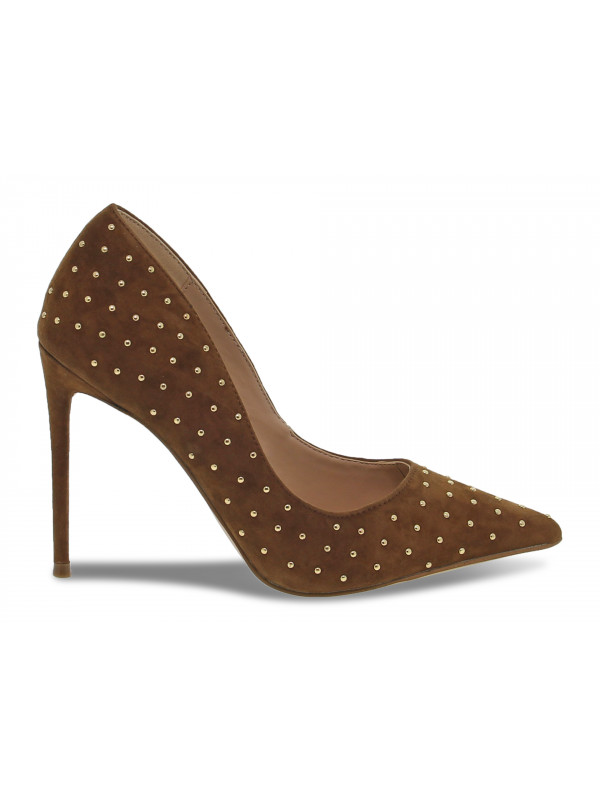 Escarpins à talons hauts Steve Madden VALARIE COGNAC en chamois cognac