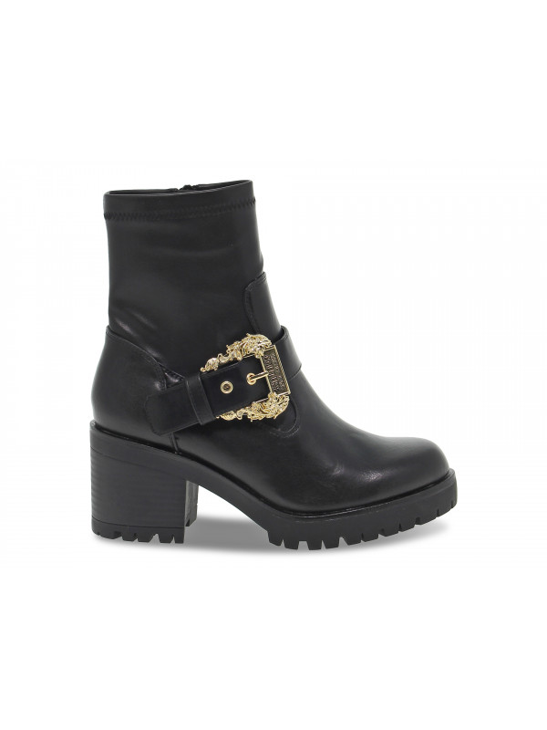 Boots Versace Jeans Couture JEANS COUTURE MIA en cuir noir