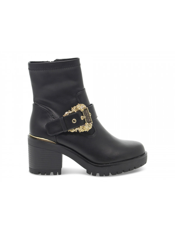 Boots Versace Jeans Couture JEANS COUTURE MIA en cuir noir