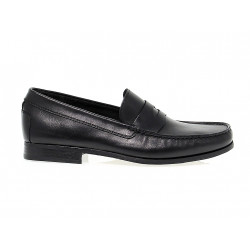 Mocassins Antica Cuoieria TODS en cuir noir