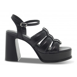 Sandales à talons Ash - noir