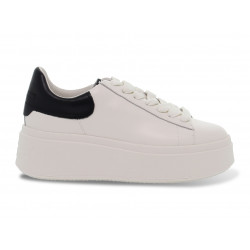 Baskets Ash MOBY en nappa blanc