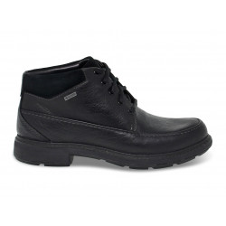 Boots Clarks GORETEX en cuir noir