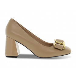 Escarpins à talons hauts Emanuèlle Vee - beige