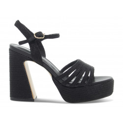 Sandales à talons Emanuèlle Vee - noir