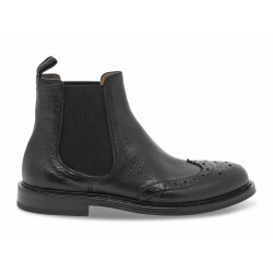 Boots Fabi BEATLES STILE INGLESE en cuir noir