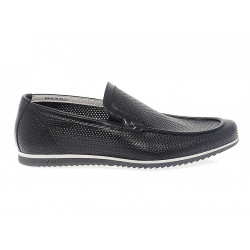 Mocassins Fabi en nappa noir