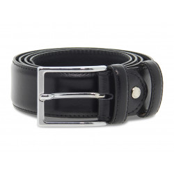 Ceinture Guidi Calzature MADE IN ITALY H35 en veau noir