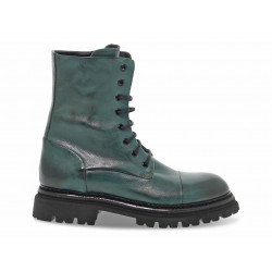 Boots Guidi Calzature ANFIBIO STILE INGLESE en cuir vert