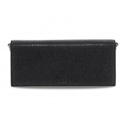 Pochette Rebelle CHER CLUTCH CELEBRITY STRASS en cristal noir