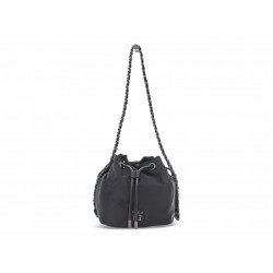 Sac à main Rebelle ROXANNE BUKET S NYLON BLACK en nylon noir