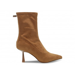 Boots Steve Madden JANETH COGNAC en chamois cognac