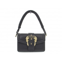 Sac à main Versace Jeans Couture JEANS COUTURE RANGE F SKETCH 1 BUCKLE en cuir noir