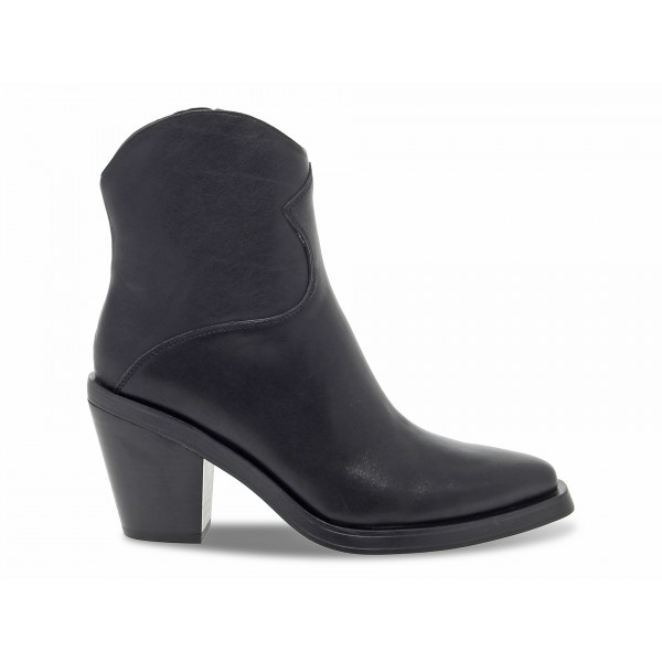 Bottines Ash JUDY en cuir noir