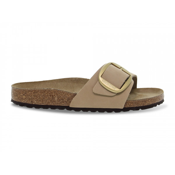 Sandales plates Birkenstock - sable