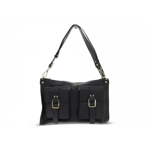 Sac bandoulière Cuoieria Fiorentina - noir